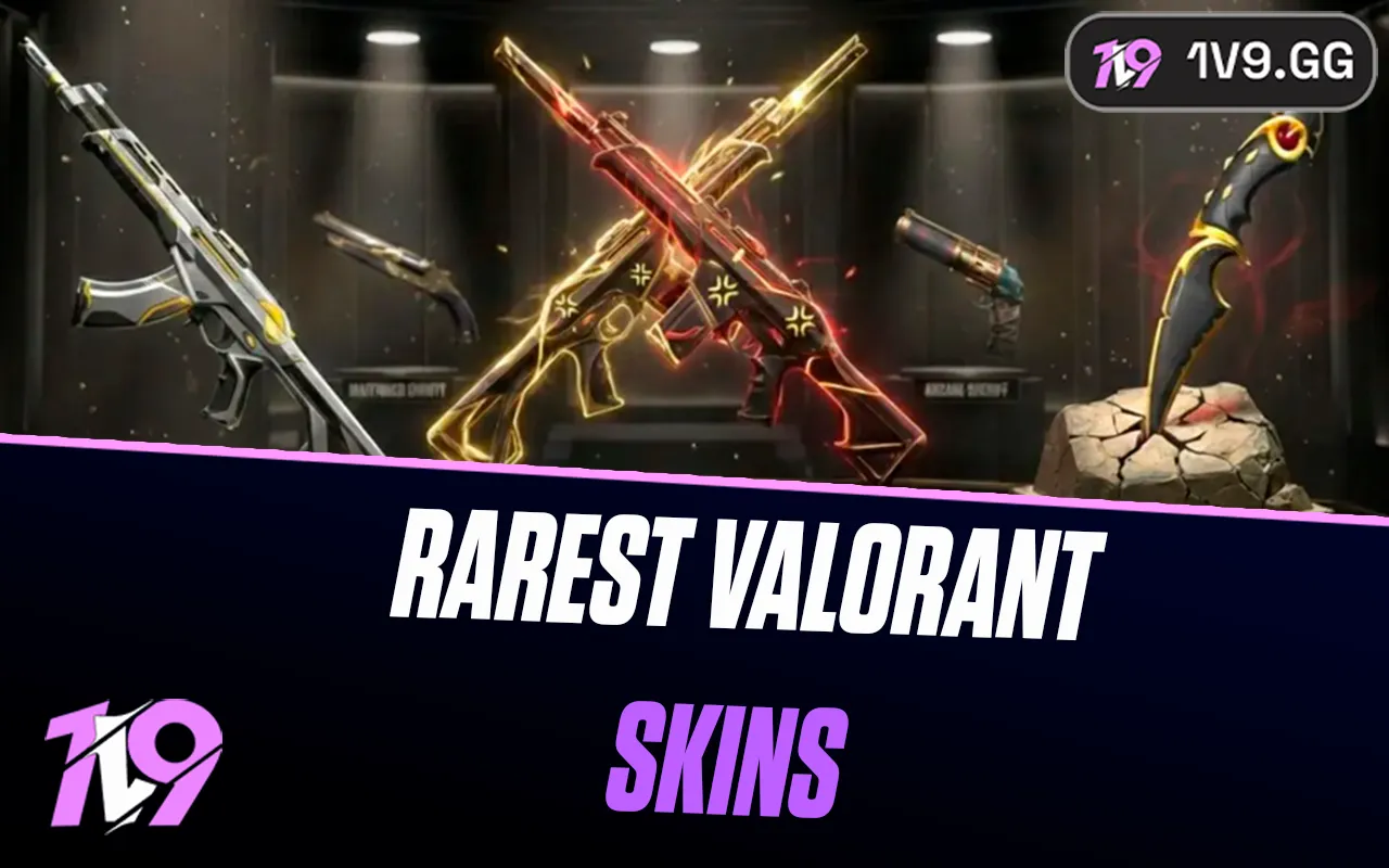 The Rarest Valorant Weapon Skins in 2026
